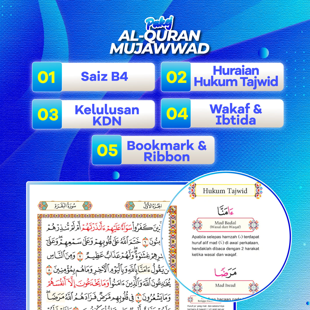 Pakej Al-Quran Al Mujawwad