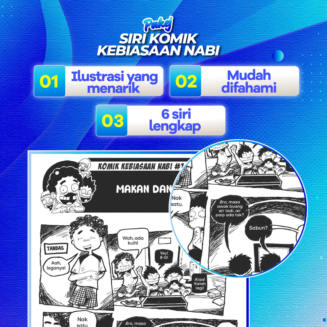 Pakej Siri Komik Kebiasaan Nabi